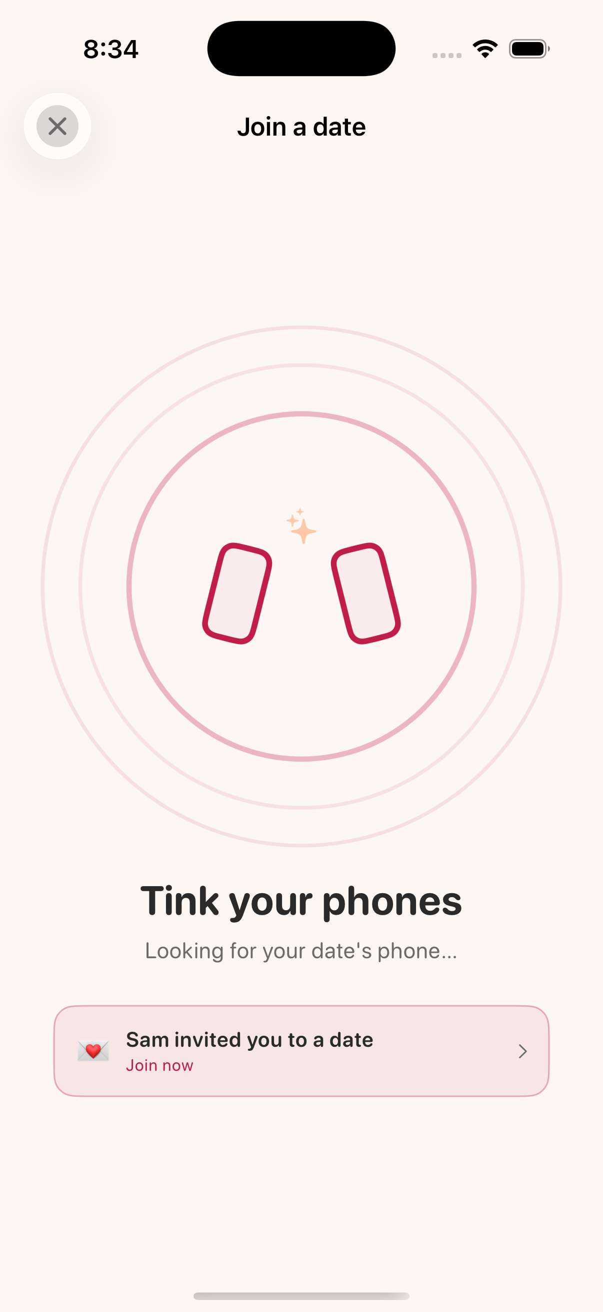 Tink your phones screen